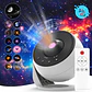 Proyector de estrellas y galaxias (luz nocturna) con discos de imagen HD, proyector planetario mejorado, control remoto y función Bluetooth para la habitación. - Miniatura 1