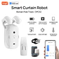 Robot de cortina Wifi inteligente Tuya (con puerta de enlace), pista de varilla romana, Control de aplicación remota, Control de voz, apertura única/doble, 1o 2 Uds. - Miniatura 2