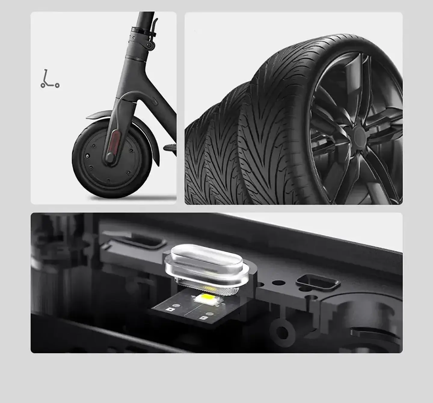 Compresor de aire eléctrico portátil MIJIA Air Pump 2 (Original) – Inflador multifunción con pantalla LED, puerto Tipo-C, presión de hasta 150 PSI y velocidad un 25 % mayor – Versión CN
 6