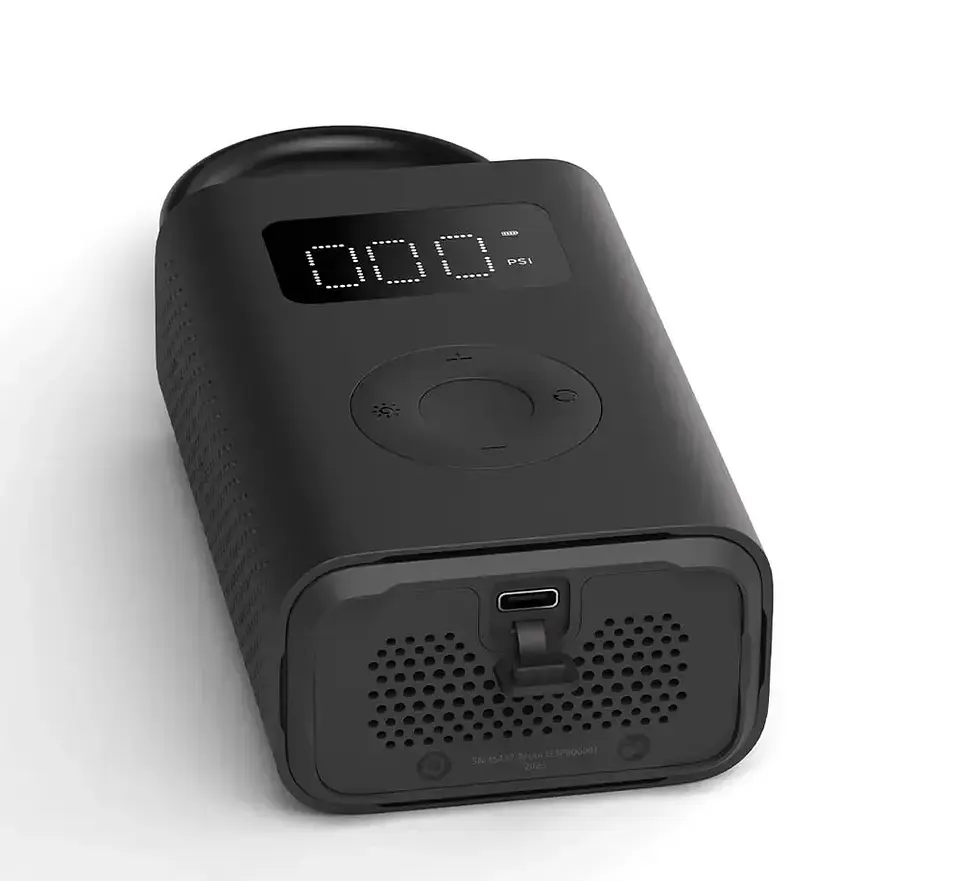 Compresor de aire eléctrico portátil MIJIA Air Pump 2 (Original) – Inflador multifunción con pantalla LED, puerto Tipo-C, presión de hasta 150 PSI y velocidad un 25 % mayor – Versión CN
 15