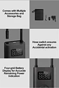Compresor de aire eléctrico portátil MIJIA Air Pump 2 (Original) – Inflador multifunción con pantalla LED, puerto Tipo-C, presión de hasta 150 PSI y velocidad un 25 % mayor – Versión CN
 - Miniatura 17