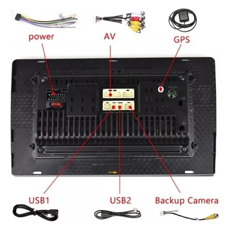 Radio Yaris Sport Android Auto/apple Carplay 2g+32gb Full 2