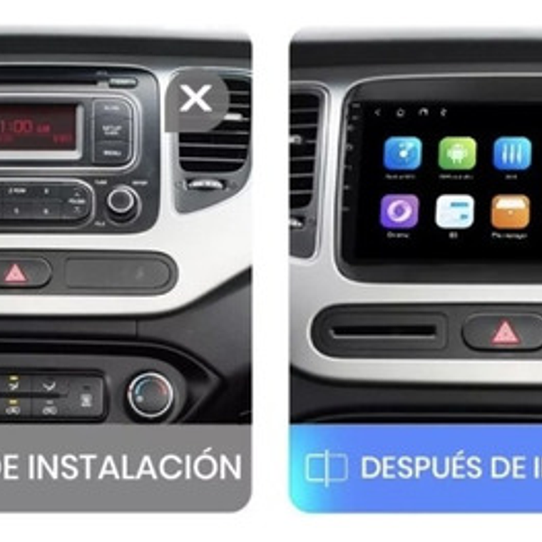 Radio Kia Carens 2013-2018 Android Auto/ Carplay 2g+32gb 3