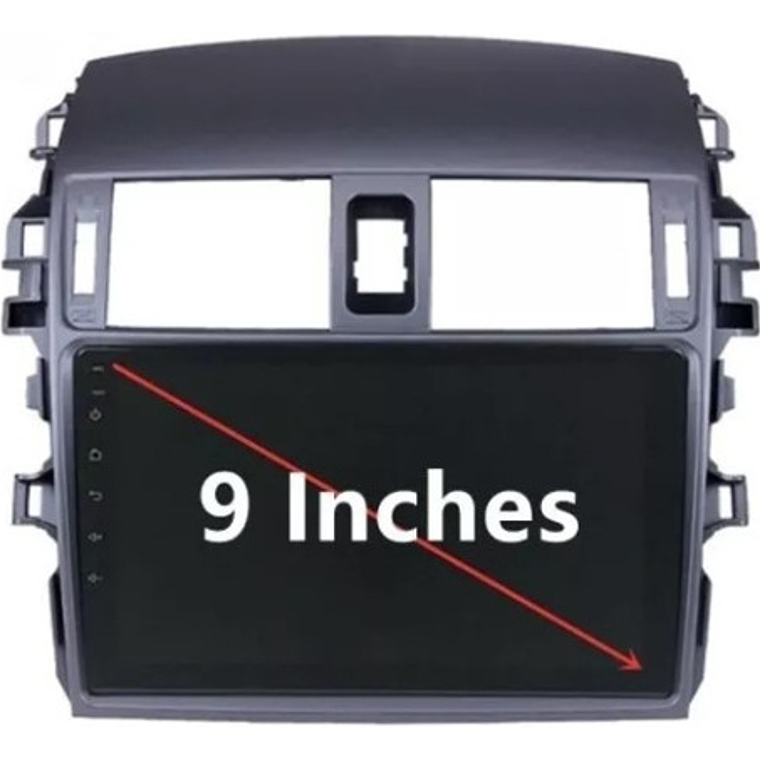 Radio Android Toyota Corolla + Carplay 4g+64gb 1