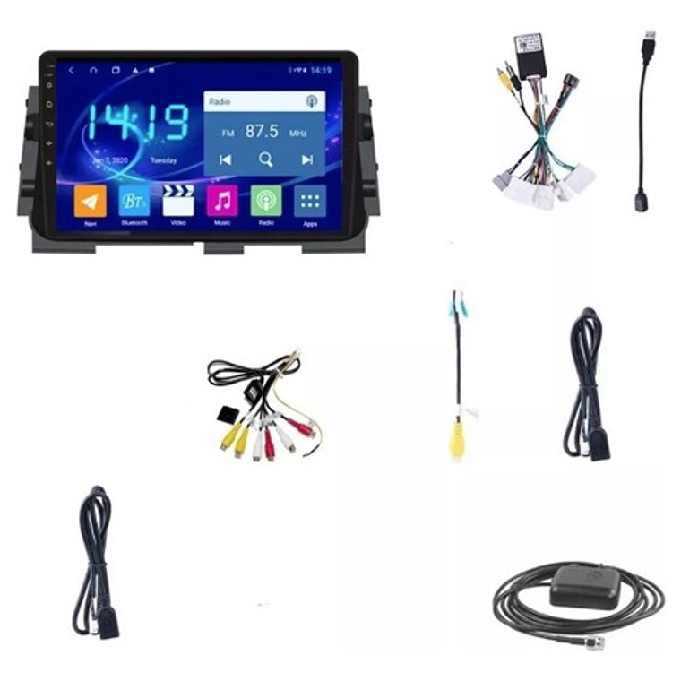 Radio Nissan Kicks Android Auto/apple Carplay 4g+64gb 3