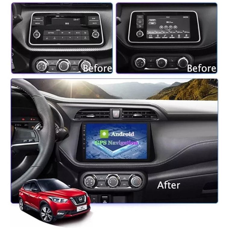 Radio Nissan Kicks Android Auto/apple Carplay 2g+32gb 2