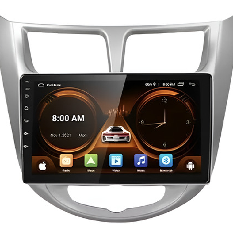 Radio Hyundai Accent Android Auto/apple Carplay 2g+32gb  1