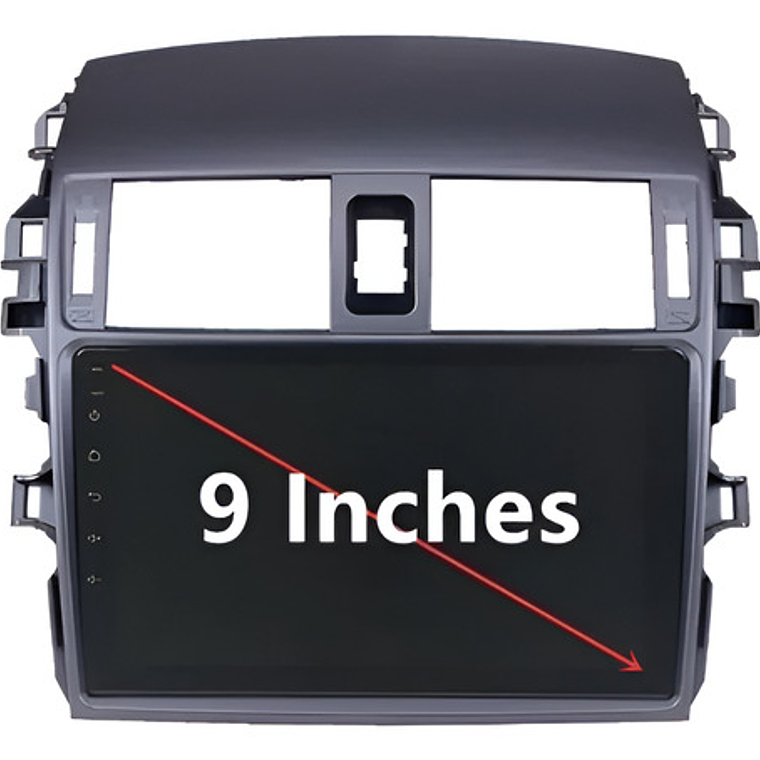 Radio Android Toyota Corolla + Carplay + 2g+32gb 1