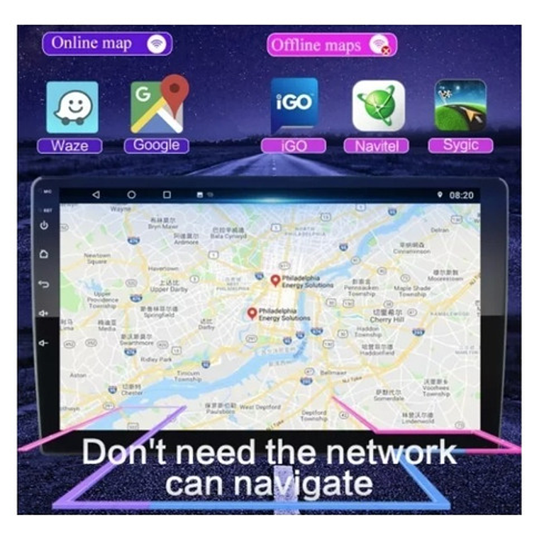 Radio Android Toyota Corolla + Carplay + 2g+32gb 4