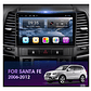 Radio Hyundai Santa Fe Android Auto/ Carplay 4g+64gb - Miniatura 5