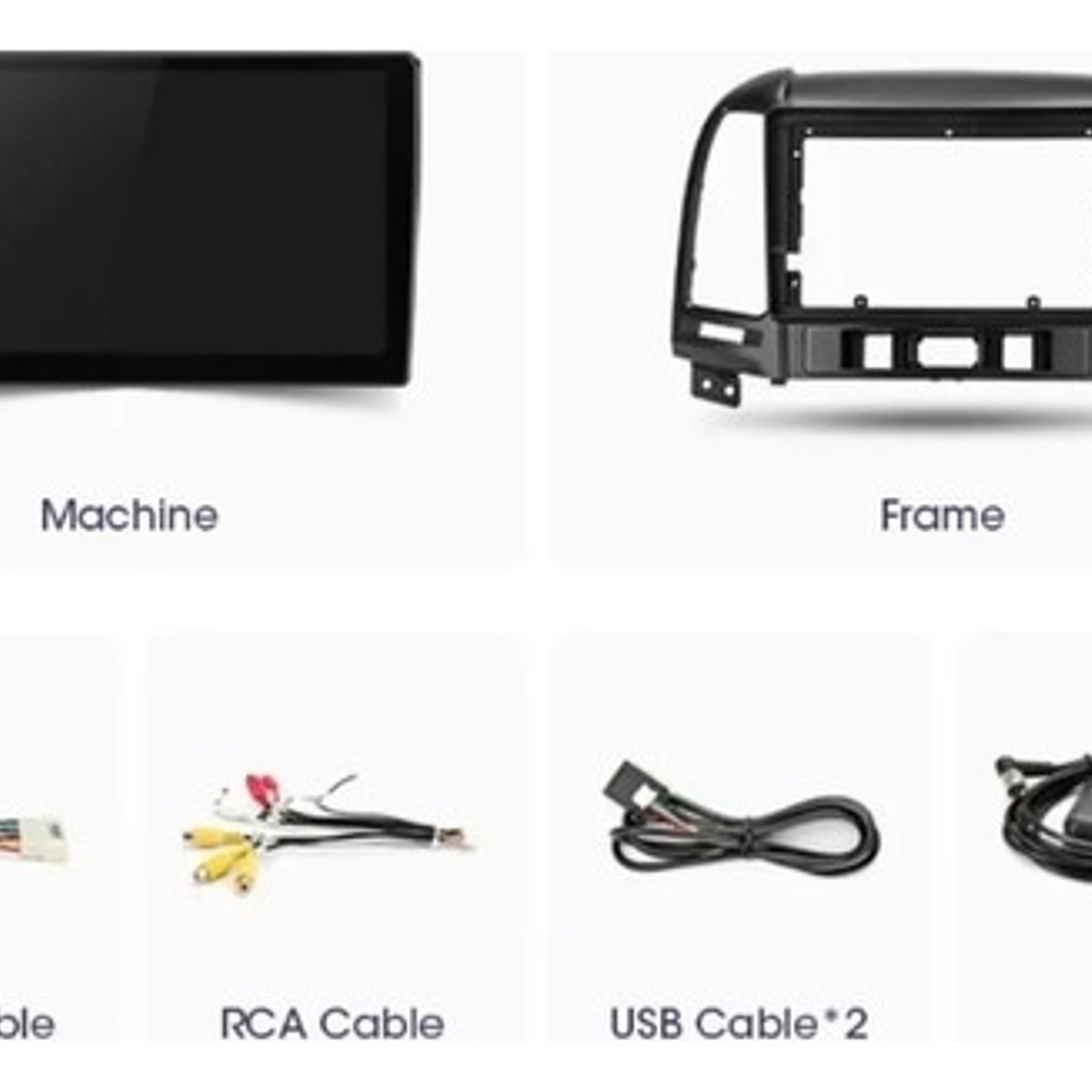 Radio Hyundai Santa Fe Android Auto/apple Carplay 2g+32gb 2