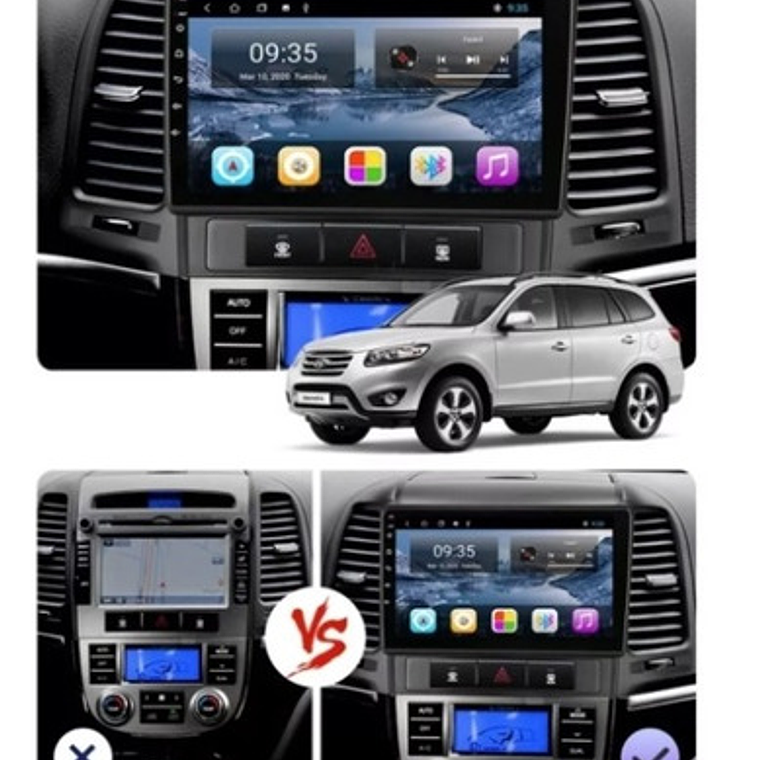 Radio Hyundai Santa Fe Android Auto/apple Carplay 2g+32gb 3