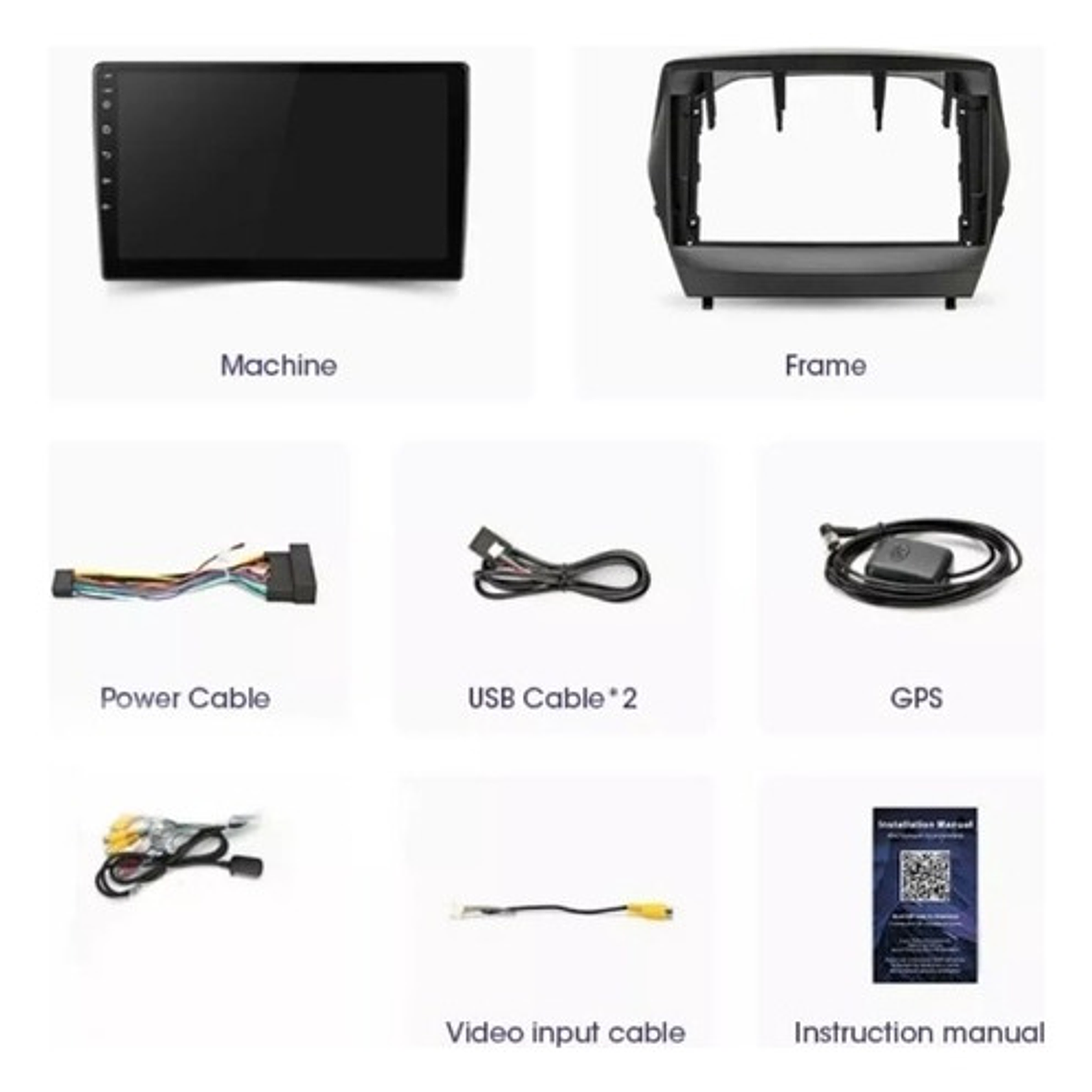 Radio Hyundai Tucson Android Auto/apple Carplay 4g+64gb 3