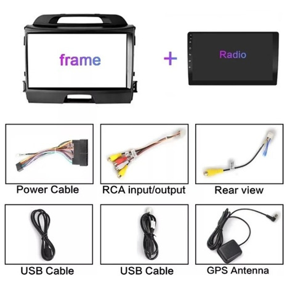 Radio Kia Sportage Android Auto/apple Carplay 2g+32gb  4