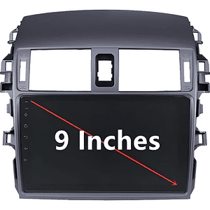 Radio Android Toyota Corolla + Carplay + 4g+64gb Full