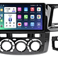 Radio Hilux-fortuner 2007-2015 Android Auto/ Carplay 4g+64gb - Miniatura 1