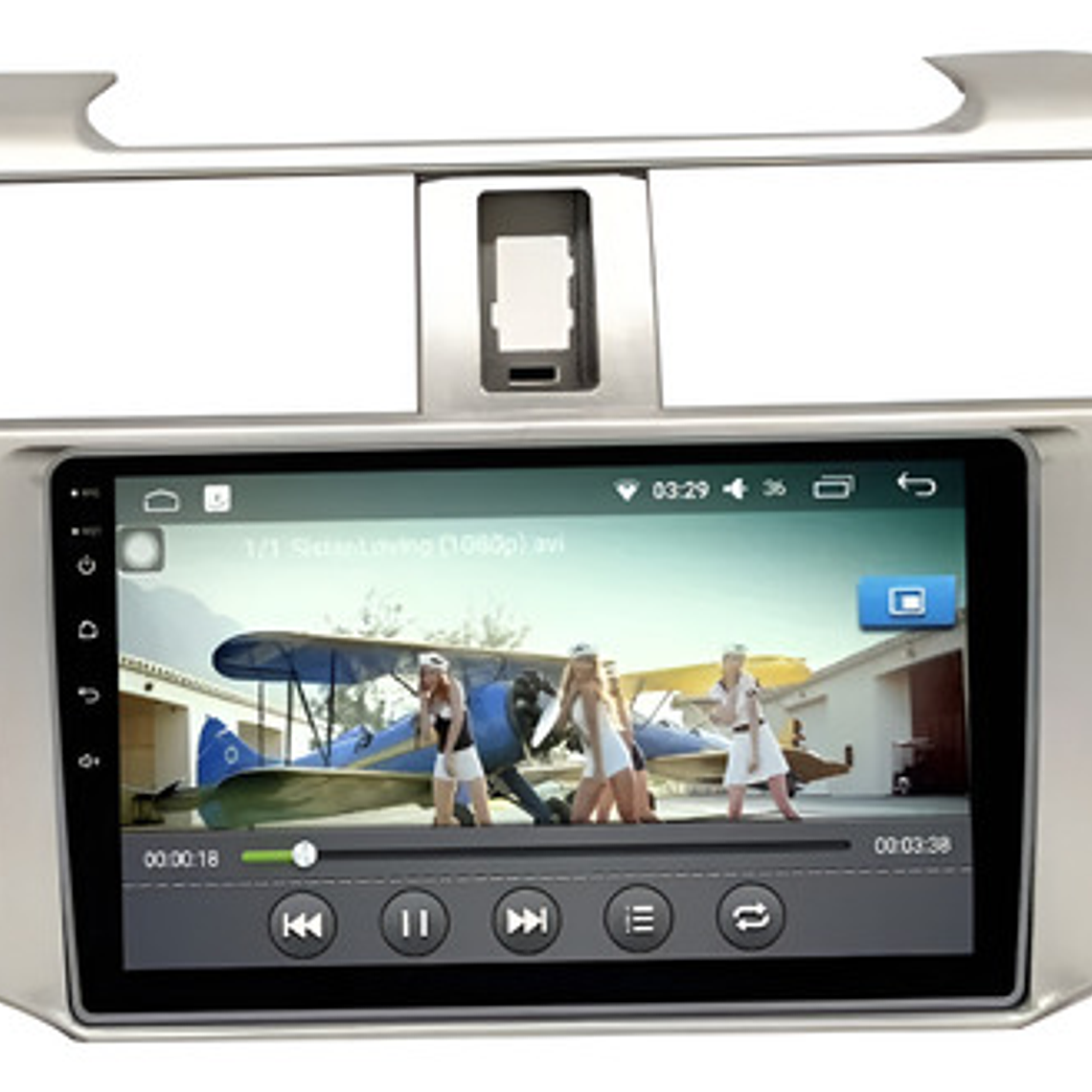 Radio Toyota 4runner Android Auto/apple Carplay 4g+64gb Full 1