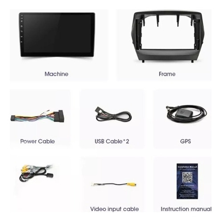 Radio Hyundai Tucson Android Auto/ Carplay 2g+32gb Full 3