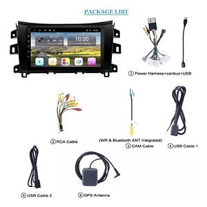 Radio Nissan Np300  Android Auto/apple Carplay 4g+64gb