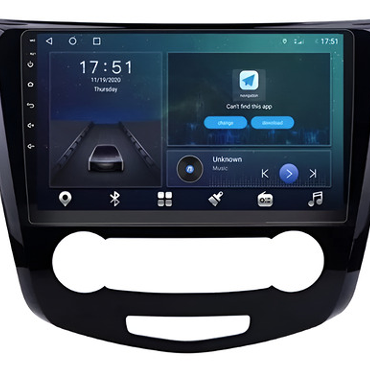 Radio Nissan X-trail Y Qashqai 2015+ Carplay 4g+64gb Full 1