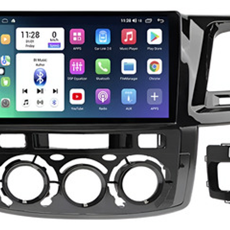 Radio Hilux-fortuner 2007-2015 Carplay 2g+32gb Full 1