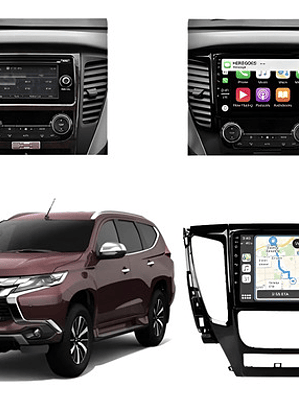 Radio Mitsubishi Montero Android Auto/apple Carplay 4g+64gb