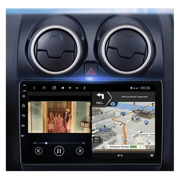 Radio Nissan Qashqai 2006-2013 Android Auto/ Carplay 4g+64gb 3