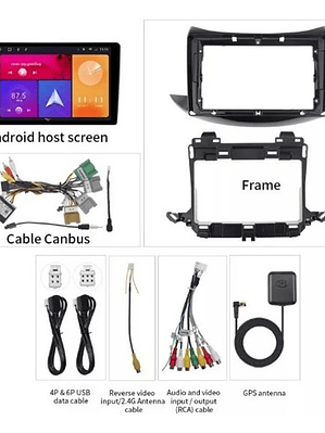 Radio Chevrolet Tracker 2016-2019, Carplay 2g+32gb Full