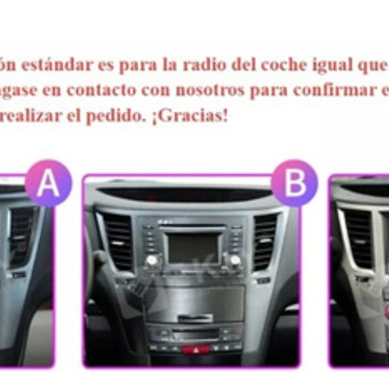 Radio Subaru Legacy / Outback Android Auto/ Carplay 4g+64gb 4