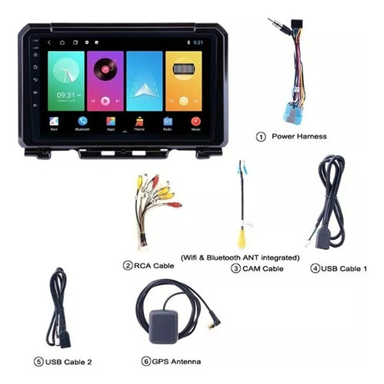 Radio Suzuki Jimny 2018+ Carplay 2g+32gb 3