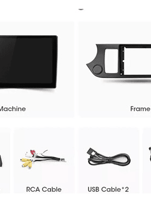 Radio Kia Morning Apple Carplay Android Auto 2g+32gb