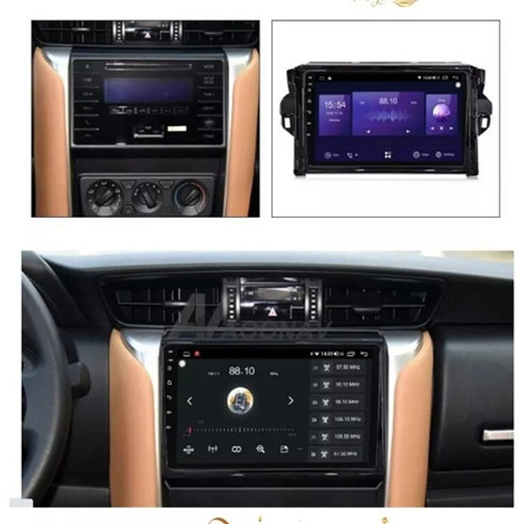 Radio Toyota Fortuner 2015-2019, Carplay 2g+32gb 4