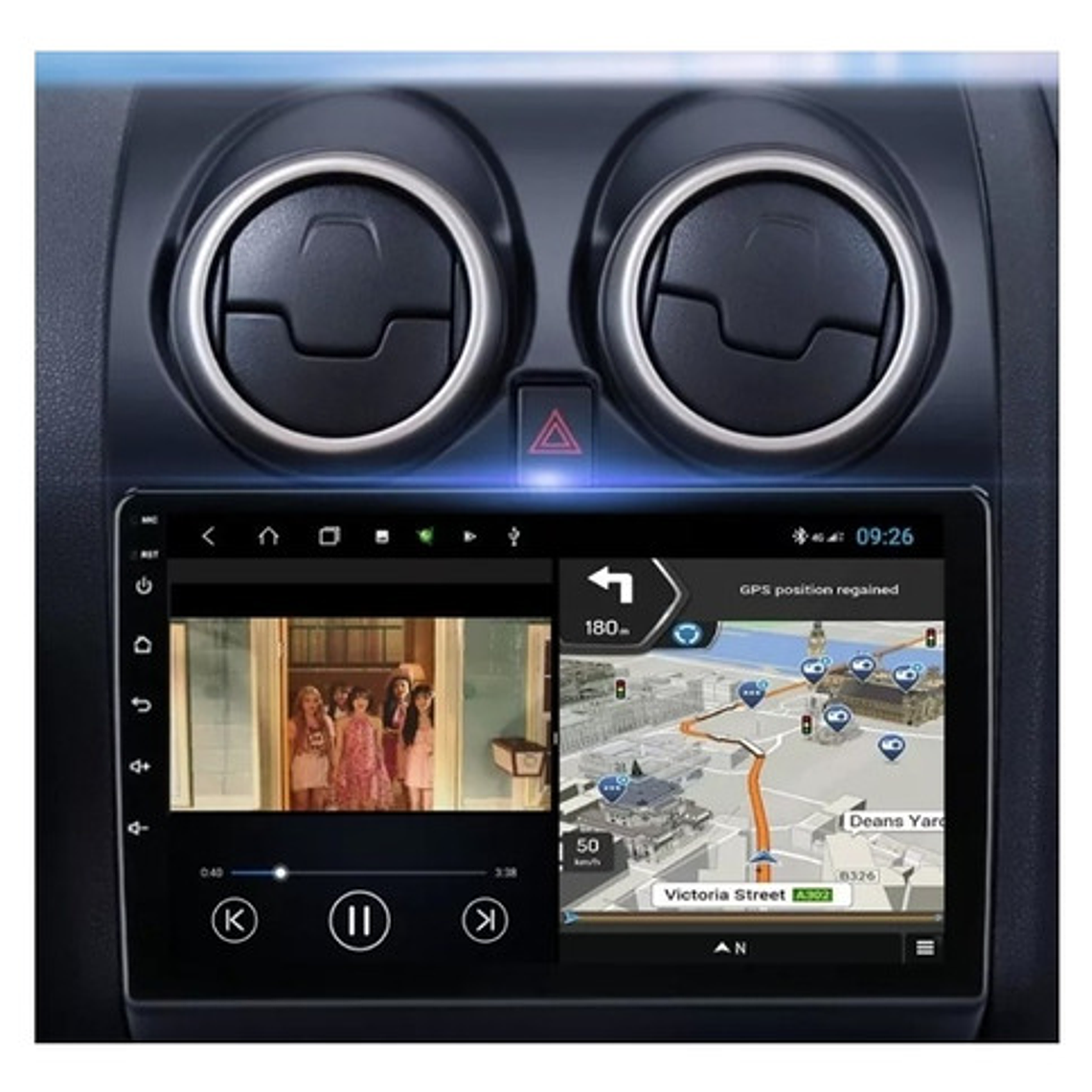 Radio Nissan Qashqai  Android Auto/apple Carplay 2g+32gb 3