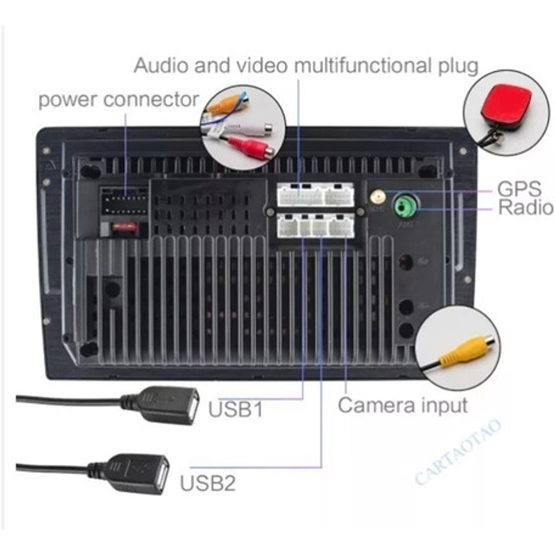 Radio Hyundai Tucson 2015-2019 Carplay 4g+64gb 6