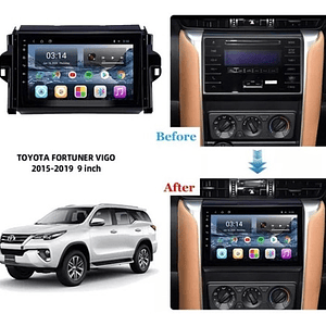 Radio Toyota Fortuner 2015-2019 Carplay 4g+64gb Full