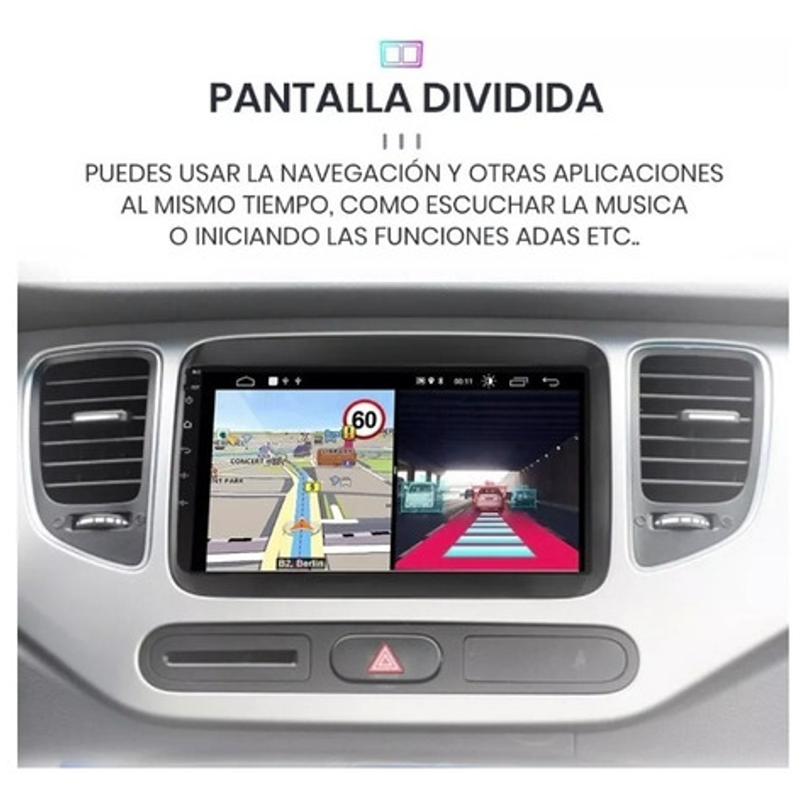 Radio Kia Carens 2013-18 Android Auto/ Carplay 2g+32gb Full 6