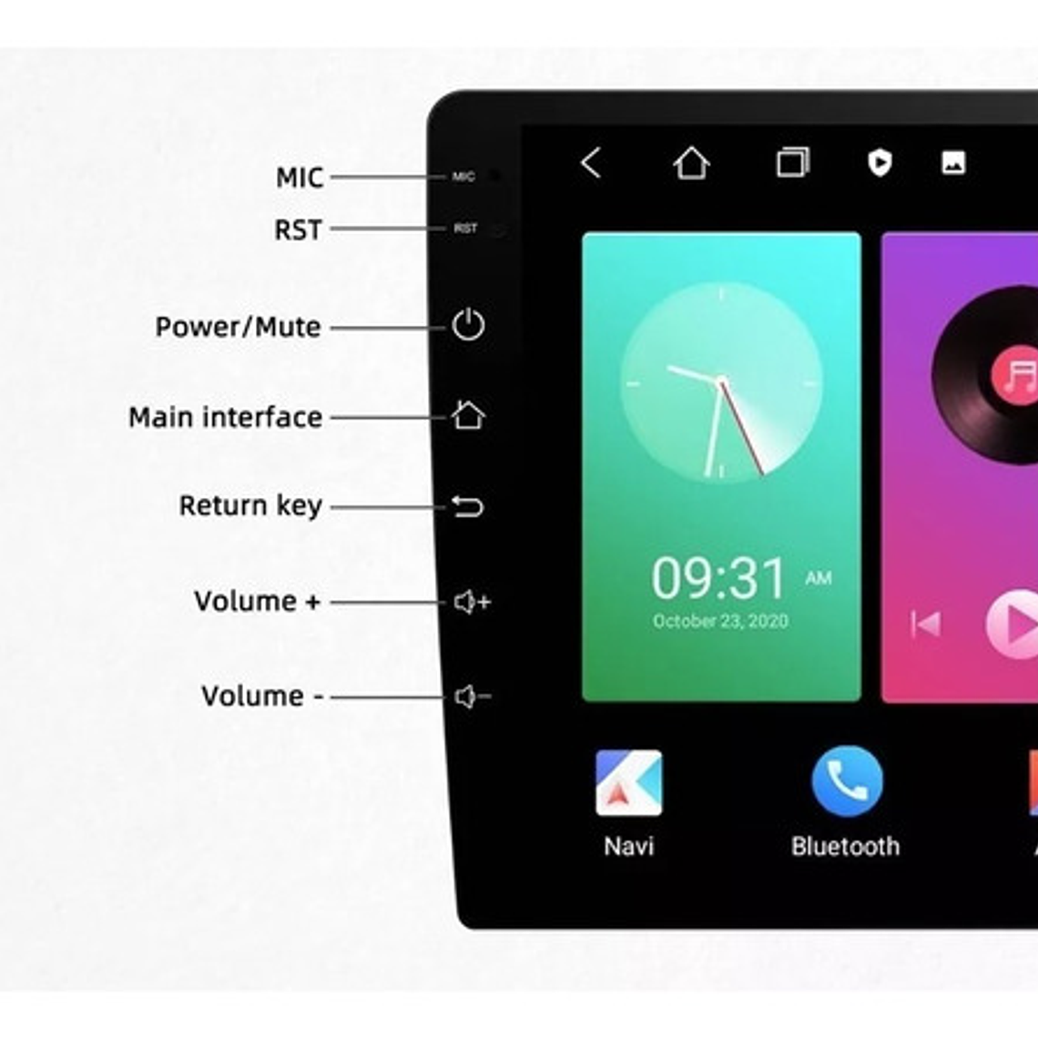 Radio Suzuki Jimny 2018+, Carplay 4g+64gb 4