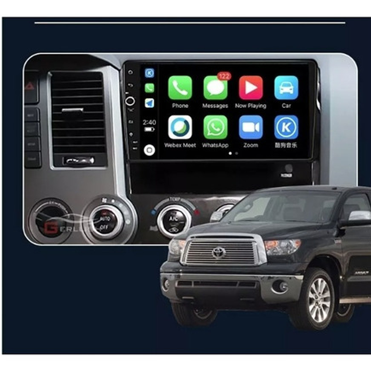 Radio Toyota Tundra-sequoia, Carplay 2g+32gb 5