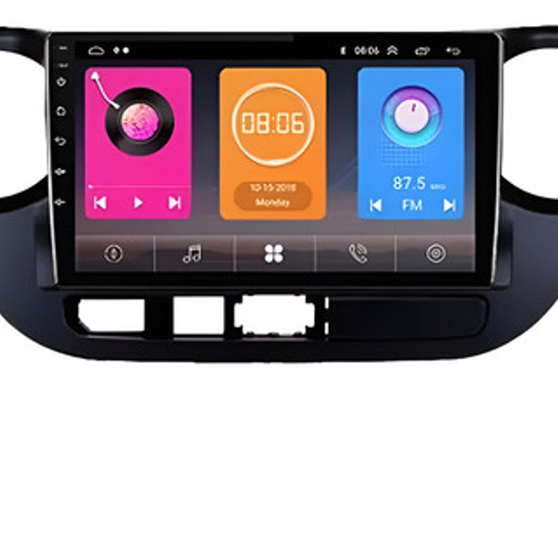 Radio Hyundai I10 Android Auto/apple Carplay 4g+64gb Full 1