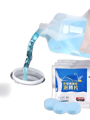 Tabletas Limpia Parabrisas Concentradas Auto Limpio