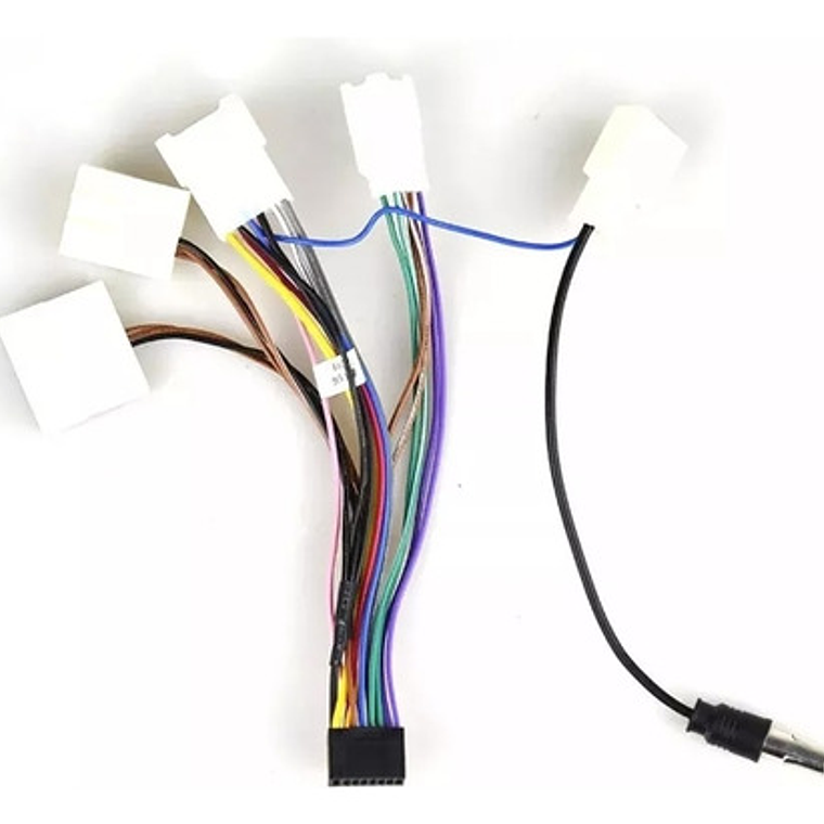 Arnes Conector Para Radio Android Toyota Y Antena 2006+ 3