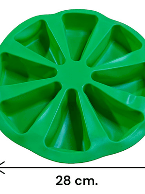 Molde Silicona Para Brownie Pastel Queque Individual