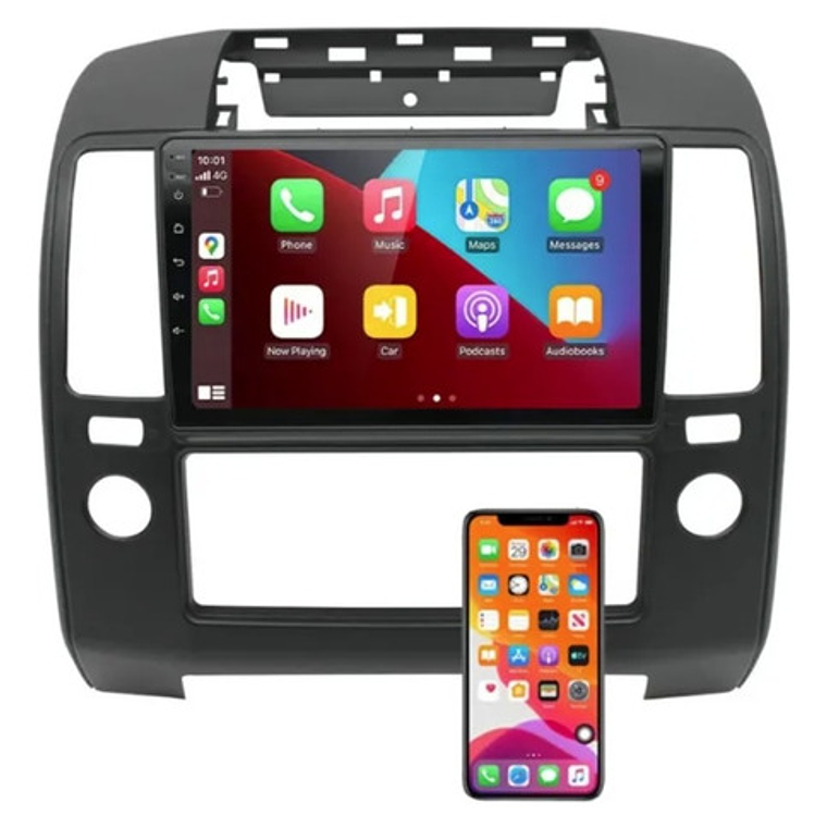 Radio Para Nissan Navara 2006-15  Kit Completo 2g+32gb Full 3