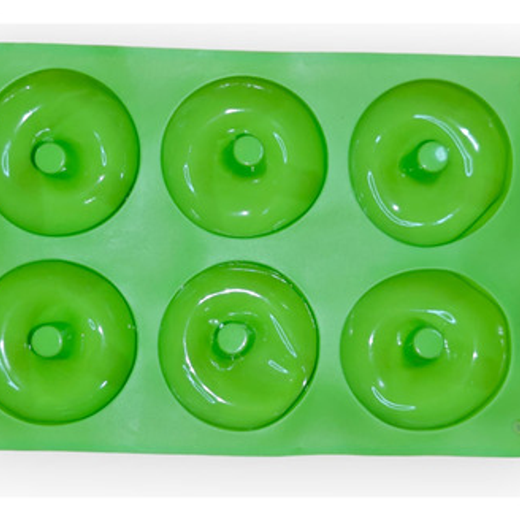 Moldes Para Hornear Donas De 6 Donas Mini Insumos Reposteria 9