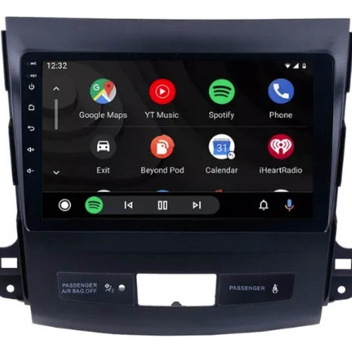 Radio Para Mitsubishi Outlander 2008-12 Carplay 2g+32gb Full 3