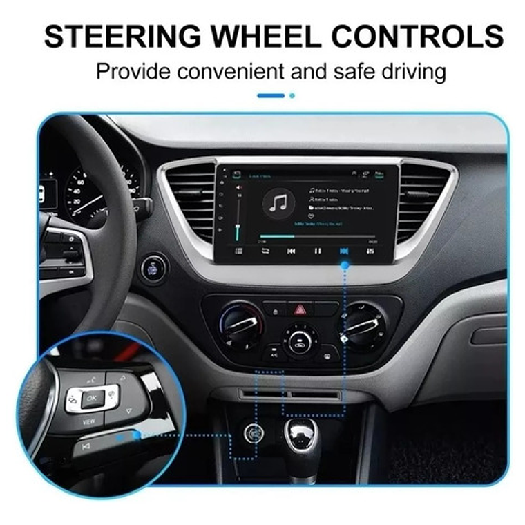 Radio Hyundai Accent Nuevo Carplay 2g+32gb 2