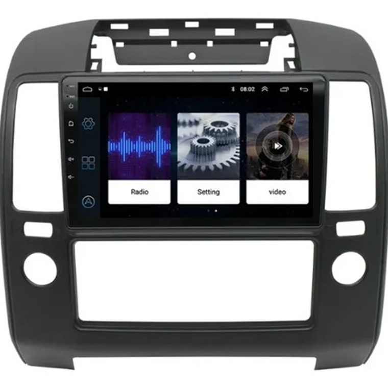 Radio Para Nissan Navara 2006-15  Kit Completo 4g+64gb Full 2