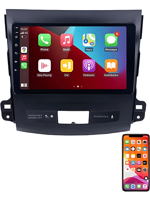 Radio Para Mitsubishi Outlander 2008-12 Carplay 4g+64gb Full