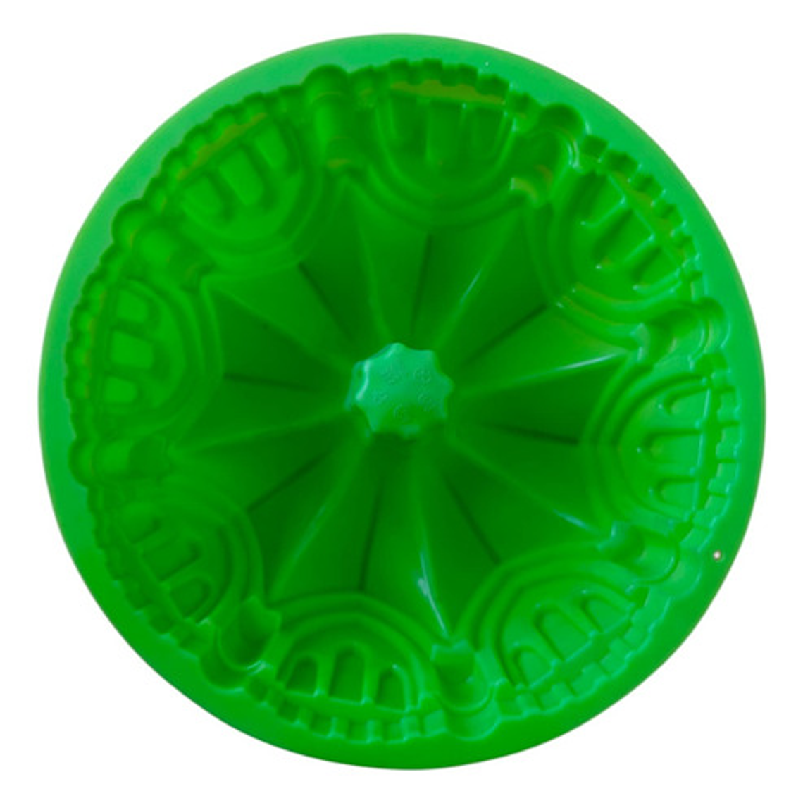 Molde Silicona Para Queque 20 Cm. Forma Castillo 3