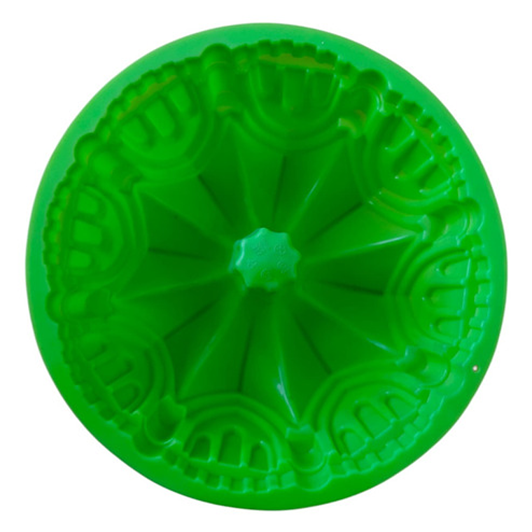 Molde Silicona Para Queque 20 Cm. Forma Castillo 3
